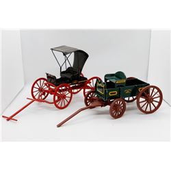 John Deere wagon and buggy