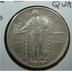 1917-S STANDING LIBERTY QUARTER