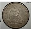 Image 1 : 1840 SEATED LIBERTY HALF DOLLAR