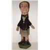 Image 1 : FOLK ART CARVED WOODEN GENTLEMAN