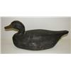 Image 1 : NEW JERSEY CARVED WOODEN BLACK DUCK DECOY