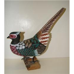 DECORATIVE QUAIL CARVING