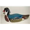 Image 2 : HERB DAISEY, JR. HALF-SIZE WOOD DUCK DECOY