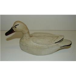 MILES HANCOCK MINIATURE SWAN CARVING