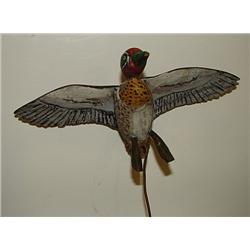 MINIATURE GREEN-WINGED TEAL FLYING DECOY