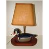 Image 2 : NORMAN C. CALHOUN, JR. WOOD DUCK DECOY LAMP