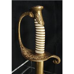 WORLD WAR 2 U.S. NAVAL OFFICER'S SWORD