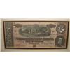 Image 3 : FRAMED $10 CONFEDERATE NOTE WITH POEM