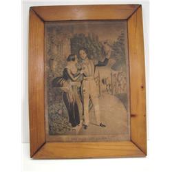 N. CURRIER EARLY 19TH CENTURY SOLDIER PRINT