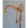 Image 2 : BRASS FLORAL DECORATED FLOOR LAMP