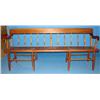 Image 1 : PRIMITIVE SOFTWOOD DEACON'S BENCH