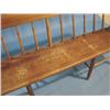Image 2 : PRIMITIVE SOFTWOOD DEACON'S BENCH
