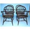 Image 1 : SET OF 4 WINDSOR STYLE ARM CHAIRS