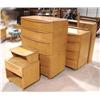 Image 1 : 4 PIECE HEYWOOD WAKEFIELD BEDROOM SUITE