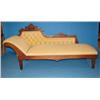 Image 1 : VICTORIAN WALNUT FAINTING COUCH