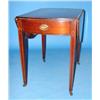 Image 1 : MAHOGANY HEPPLEWHITE STYLE PEMBROKE TABLE