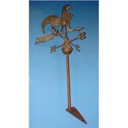 PRIMITIVE COPPER WEATHERVANE