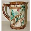 Image 1 : MAJOLICA WATER PITCHER