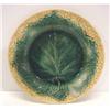 Image 1 : GRIFFEN, SMITH & HALL (1878-1889) MAJOLICA PLATE