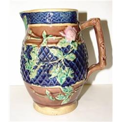 MAJOLICA WATER PITCHER
