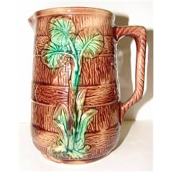 MAJOLICA WATER PITCHER