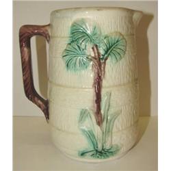 MAJOLICA WATER PITCHER