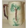 Image 1 : MAJOLICA WATER PITCHER