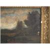 Image 3 : EARLY OIL ON CANVAS LANDSCAPE PAINTING