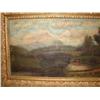 Image 5 : EARLY OIL ON CANVAS LANDSCAPE PAINTING