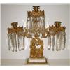 Image 2 : VICTORIAN BRASS 3 LITE CANDELABRA
