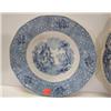 Image 3 : PAIR OF BLUE TRANSFERWARE PLATES