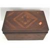 Image 2 : VICTORIAN WALNUT INLAID DOCUMENT BOX