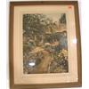 Image 1 : FRAMED WALLACE NUTTING EXTERIOR PRINT