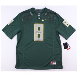 Marcus Mariota Signed Oregon Ducks Nike Jersey (Mariota Hologram)