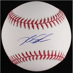 Kyle Schwarber Signed OML Baseball (MLB Hologram)