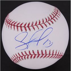 Salvador Perez Signed OML Baseball (MLB Hologram)