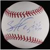 Image 1 : Salvador Perez Signed OML Baseball Inscribed "WS MVP" (MLB Hologram)