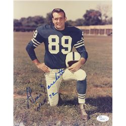 Gino Marchetti Signed Colts 8x10 Photo Inscribed "HOF 72" (JSA COA)