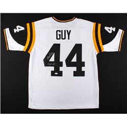 Ray Guy Signed Jersey Inscribed "CHOF '04" (JSA COA)