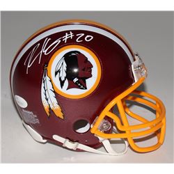 Robert Kelley Signed Redskins Mini-Helmet (JSA COA)