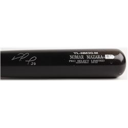 Nomar Mazara Signed Tucci Player Model TL-NM30-M Baseball Bat (MLB Hologram)