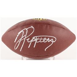 Jabrill Peppers Signed NFL Football (JSA COA)