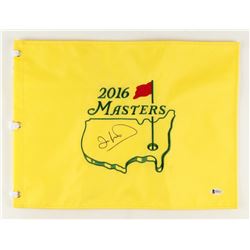 Ian Woosnam Signed 2016 Masters Golf Pin Flag (Beckett COA)