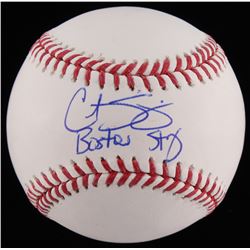 Curt Schilling Signed OML Baseball Inscribed "Boston Strong" (JSA COA)