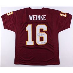 Chris Weinke Signed Jersey Inscribed "2000 Heisman" (JSA COA)