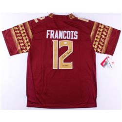 Deondre Francois Signed Florida State Seminoles Jersey Inscribed "Go noles" (JSA COA)