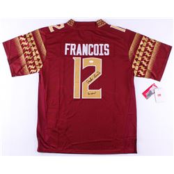 Deondre Francois Signed Florida State Seminoles Jersey Inscribed "Go noles" (JSA COA)