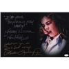 Image 1 : Heather Langenkamp  Robert Englund Signed "Nightmare on Elm Street" 12x18 Photo with (3) Inscription
