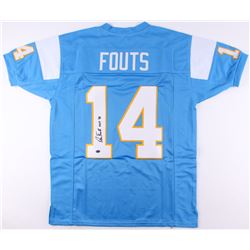 Dan Fouts Signed Jersey Inscribed "HOF '93" (JSA COA)