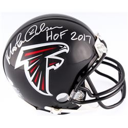 Morten Andersen Signed Falcons Mini Helmet Inscribed "HOF 2017" (JSA COA)